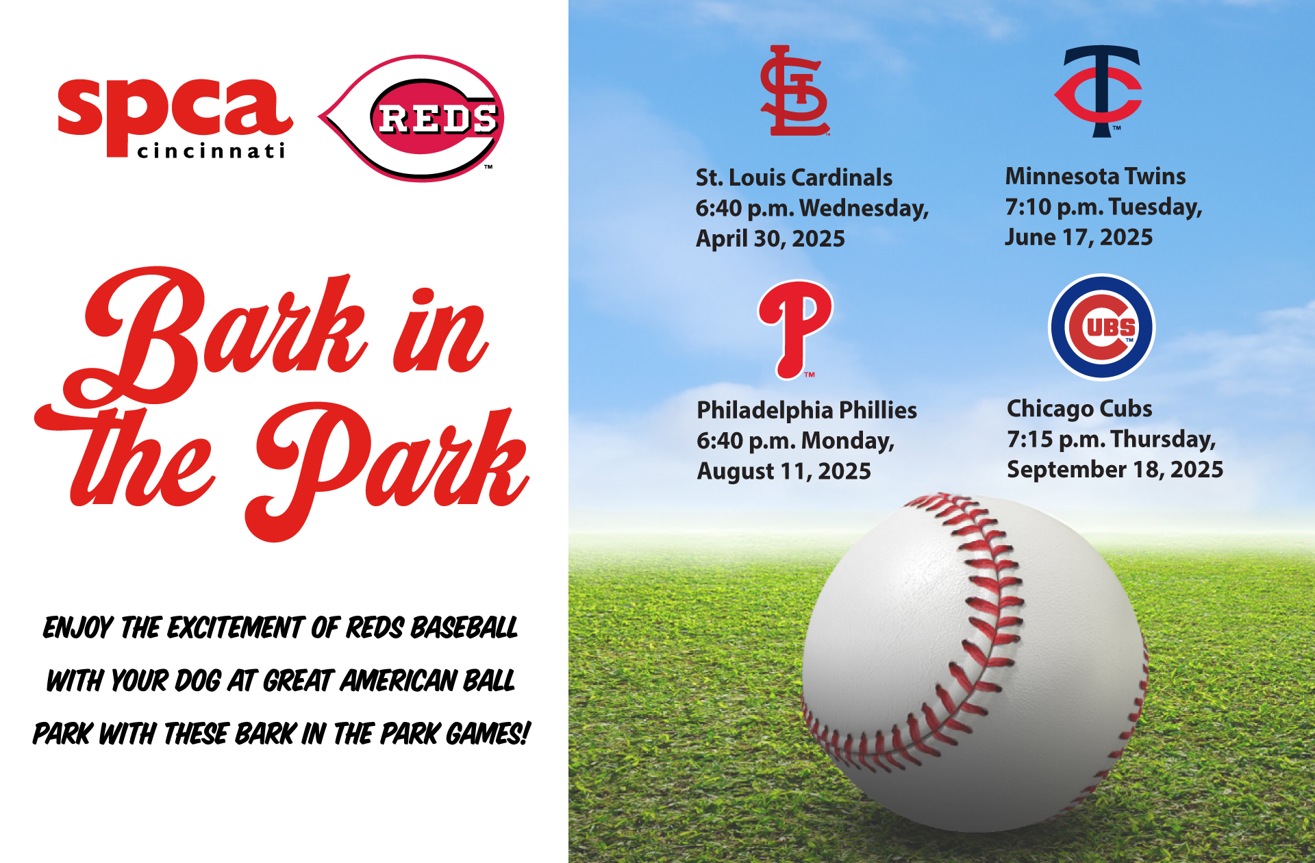 bark in the Park 2025